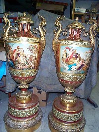 Large vases - restored!
